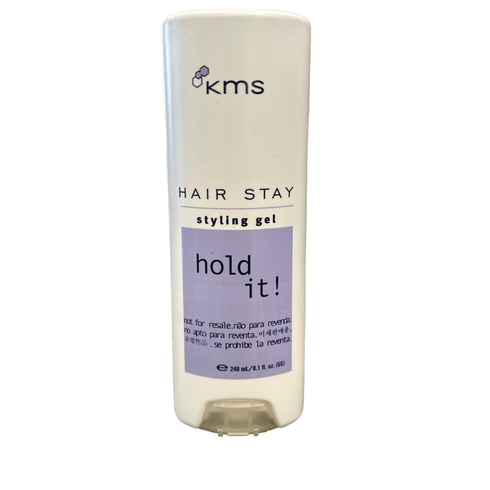 KMS Hair Stay Styling Gel Hold It! 8.1‎ fl oz Maximum Hold Discontinued Rare NEW